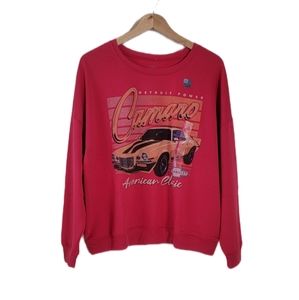 GM Sweatshirt for Lady's Detroit Power Camaro American Classic